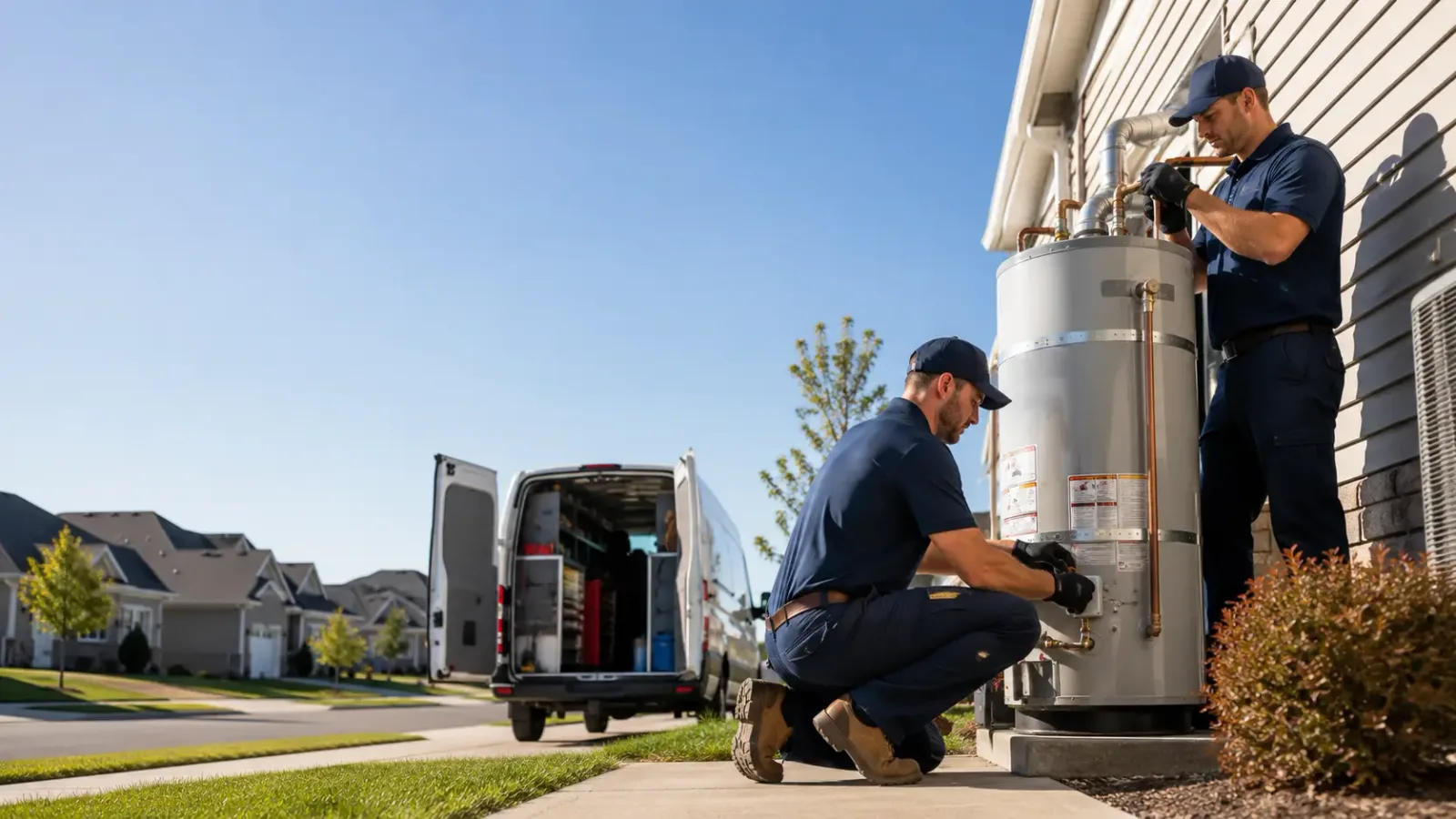Water Heater Installation in Columbus, ND